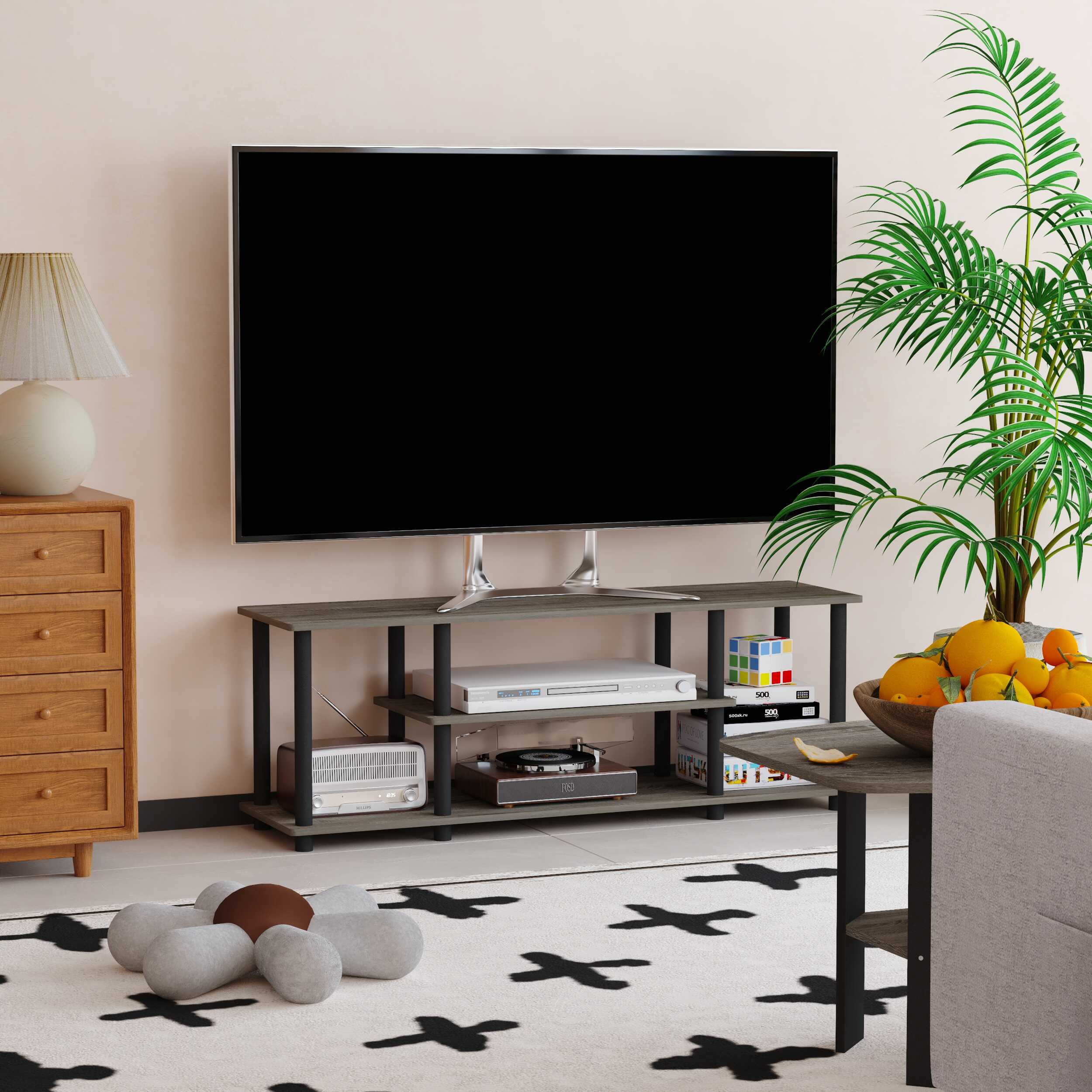 Oak & Gray Serenity 5-Piece Living Room Set