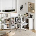 Scandi White 4-Piece Office Set