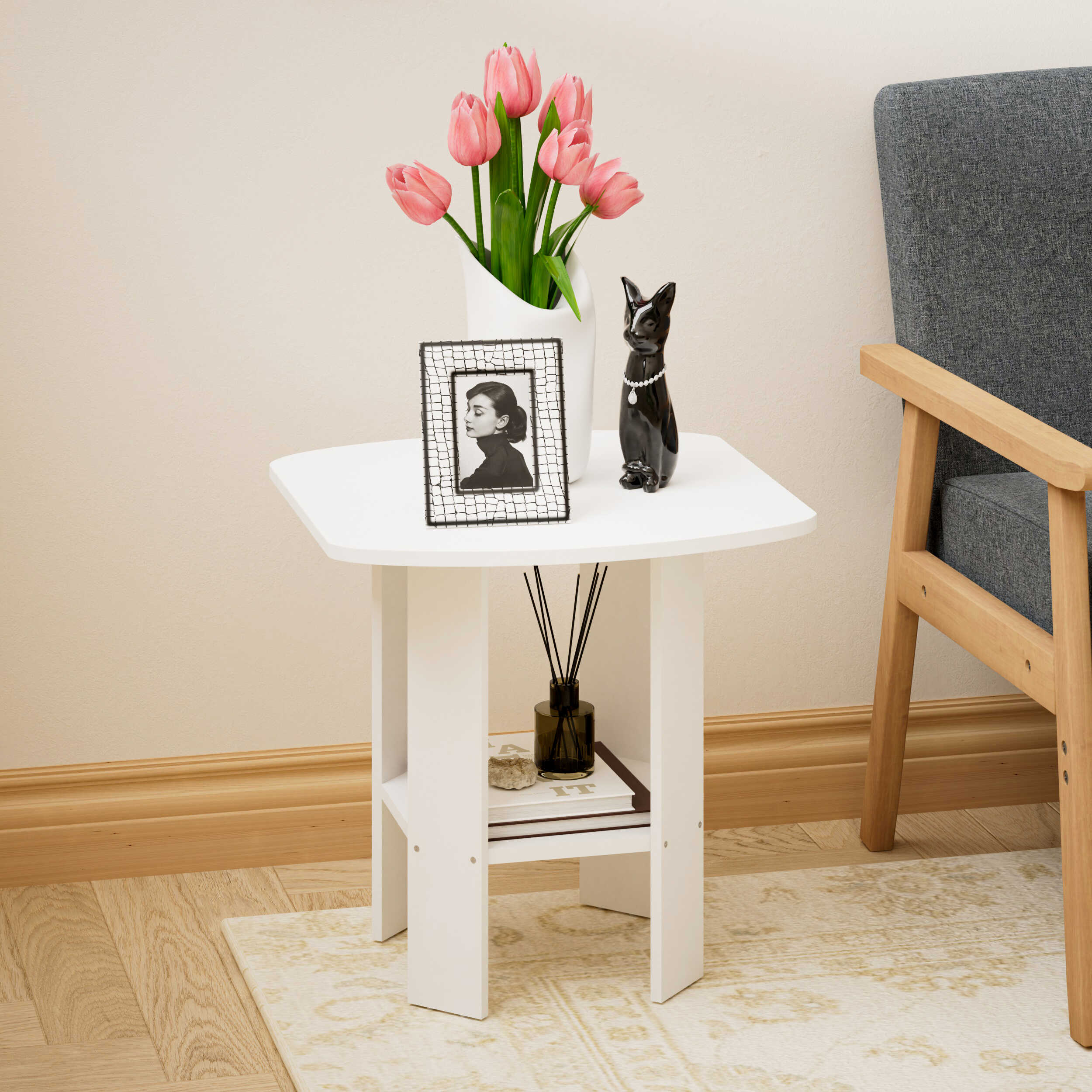 Nordic Contrast 5-Piece Living Room Set