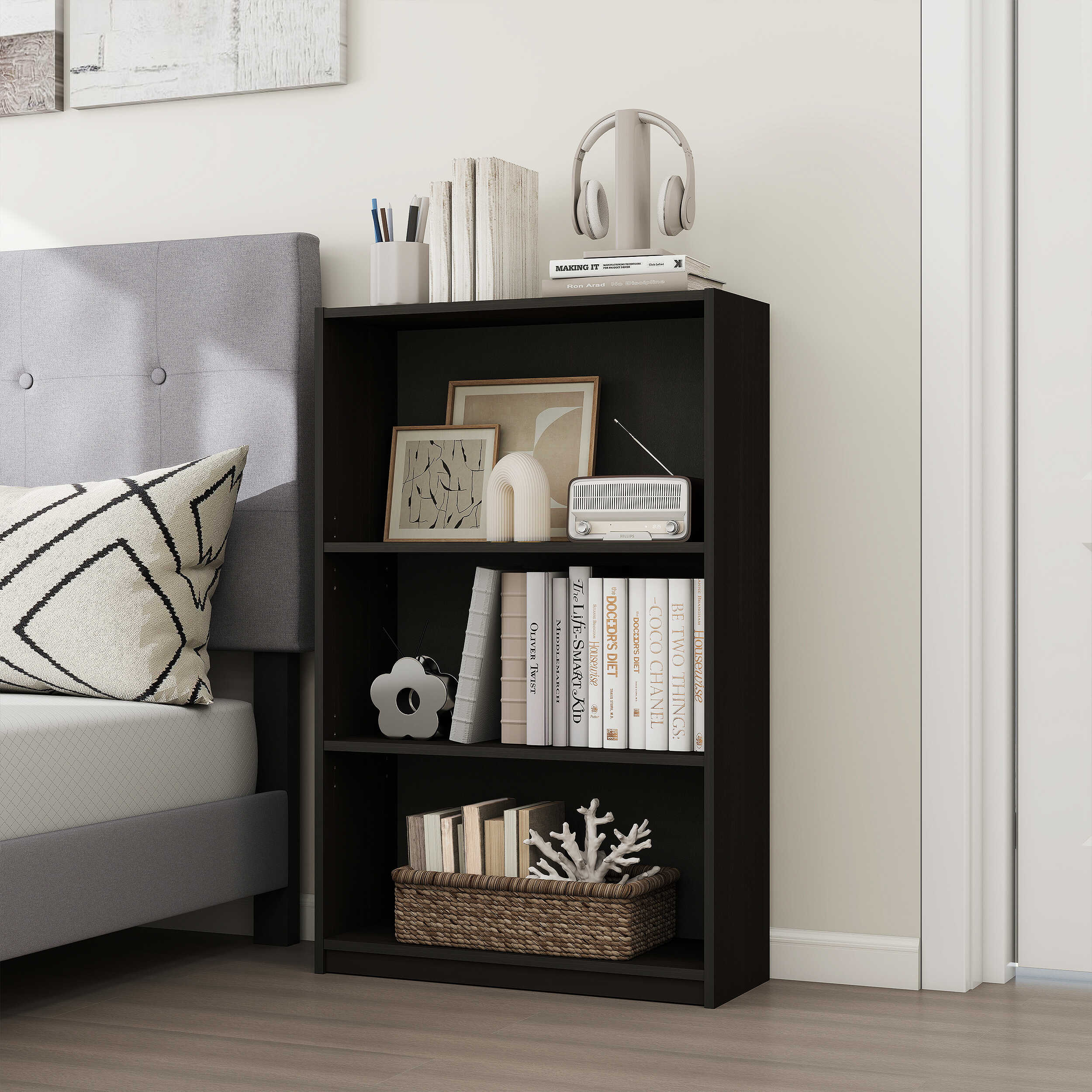 GlacierBlend 4-Piece Modern Bedroom Set