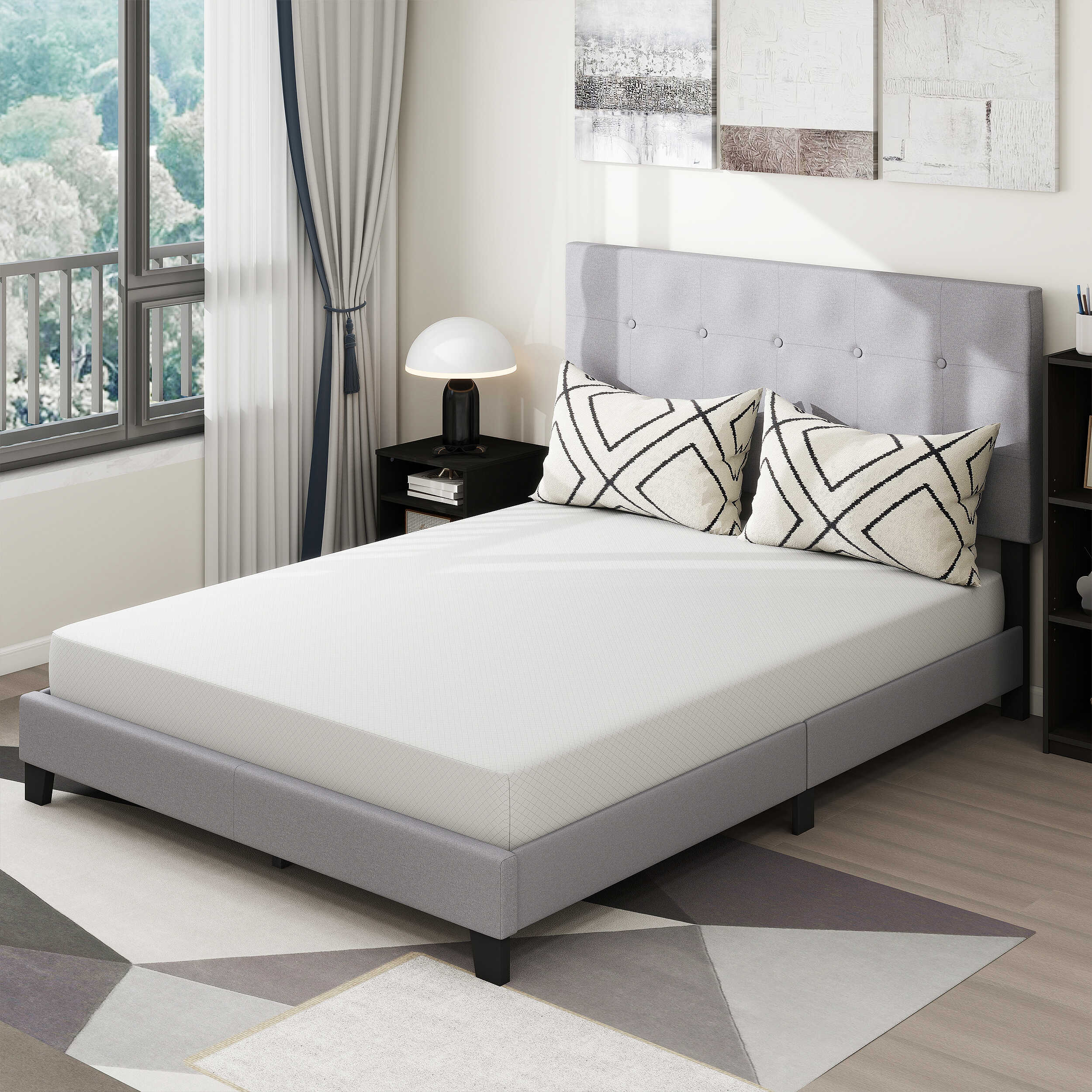 GlacierBlend 4-Piece Modern Bedroom Set