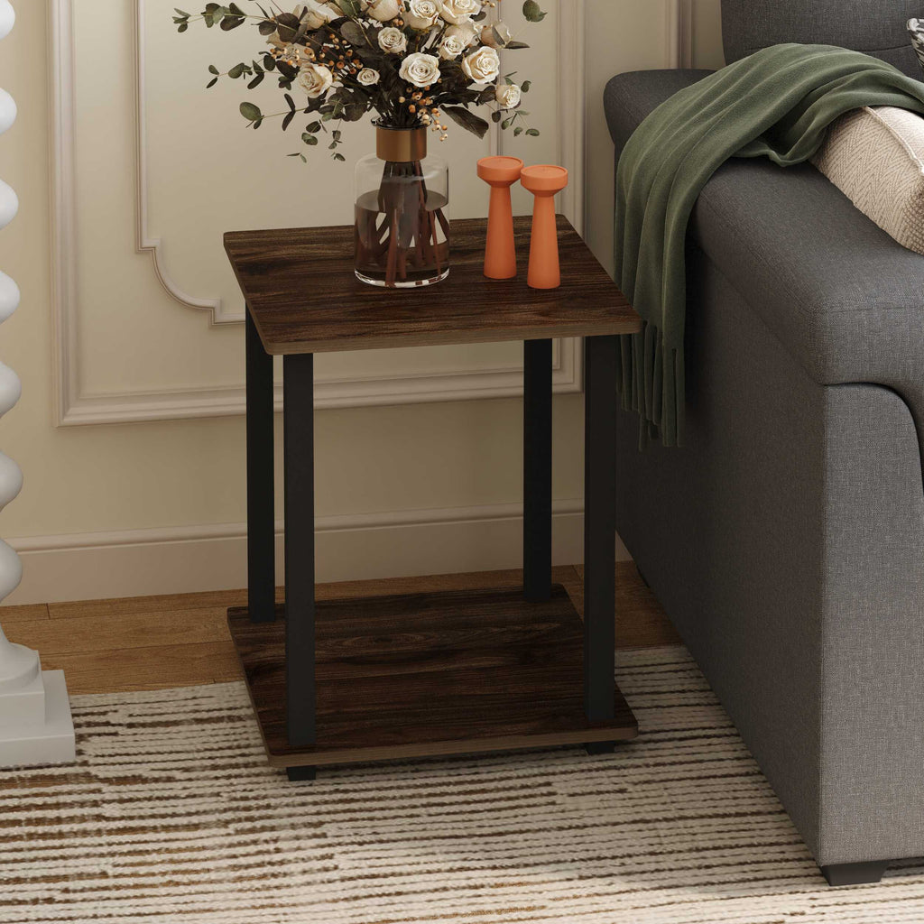 Walnut Elegance 5-Piece Living Room Set