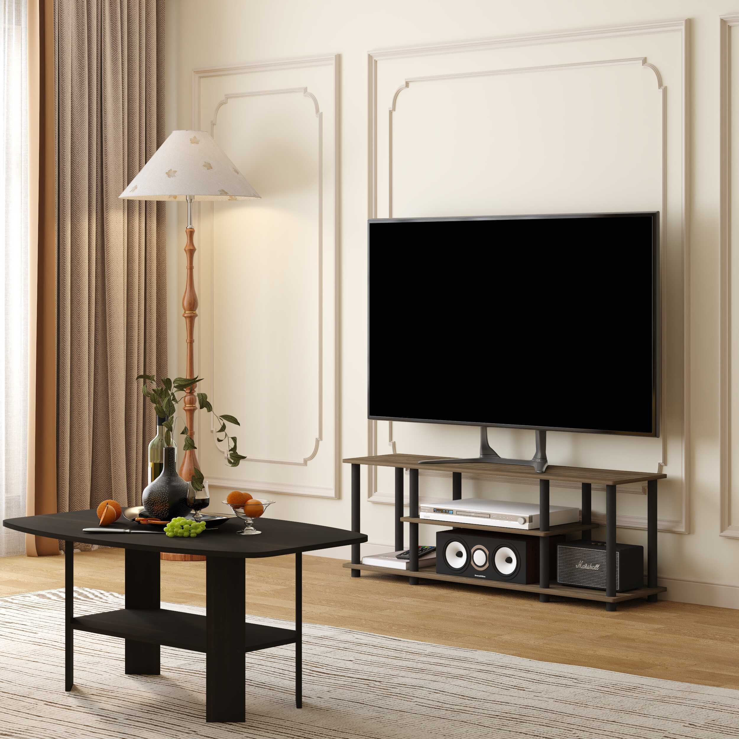 Walnut Elegance 5-Piece Living Room Set