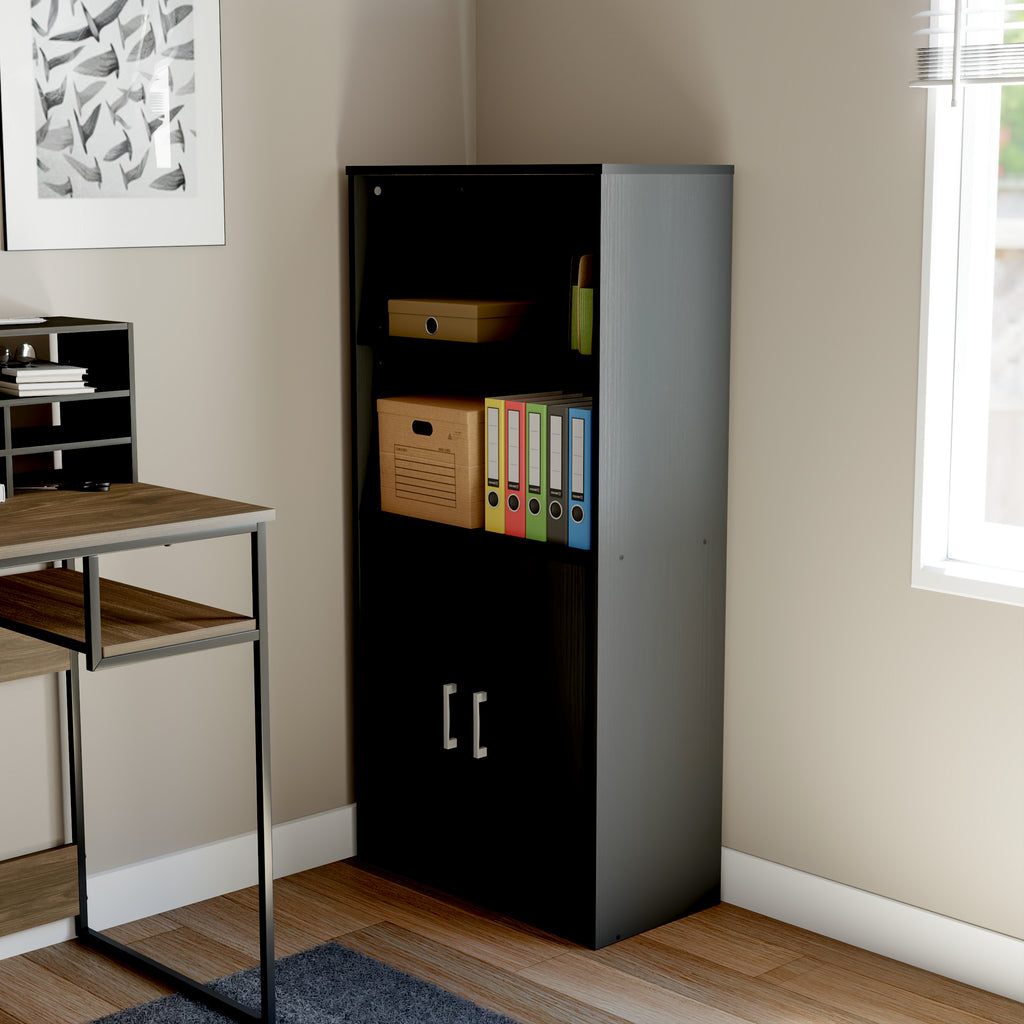 MetroWood 4-Piece Office Furniture Set