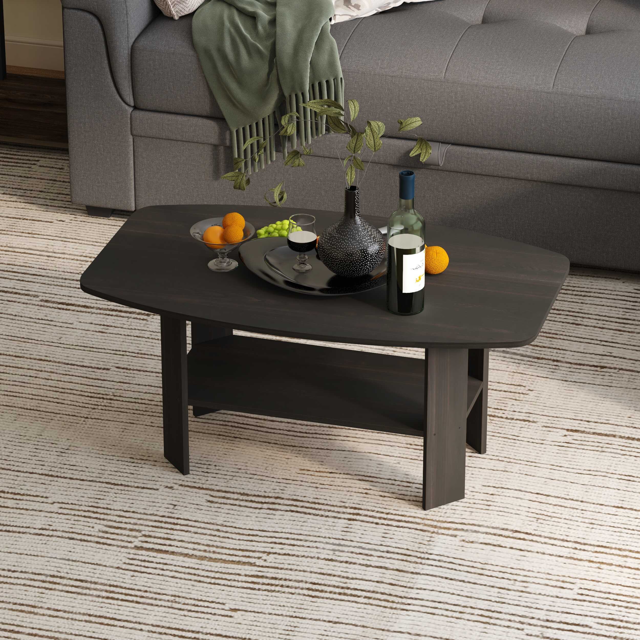 Walnut Elegance 5-Piece Living Room Set